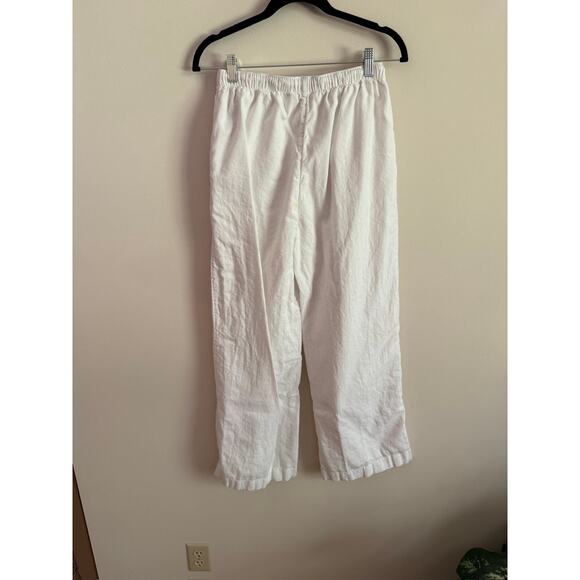 Abercrombie & Fitch White Lined Pants - Picture 4 of 8